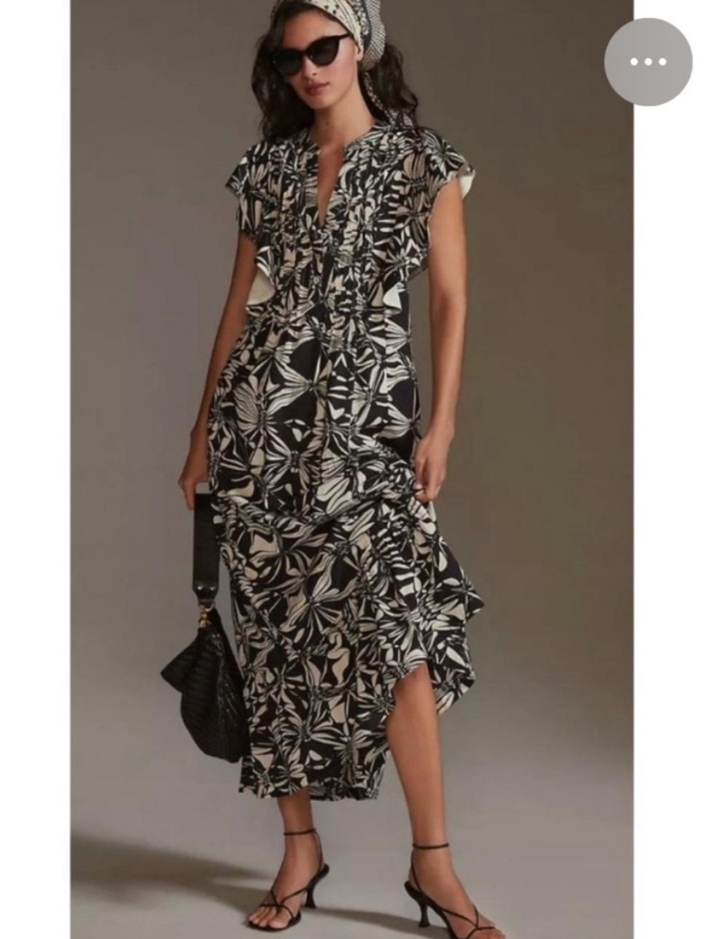 NWT Anthropologie size 2X cassandra maxi dress